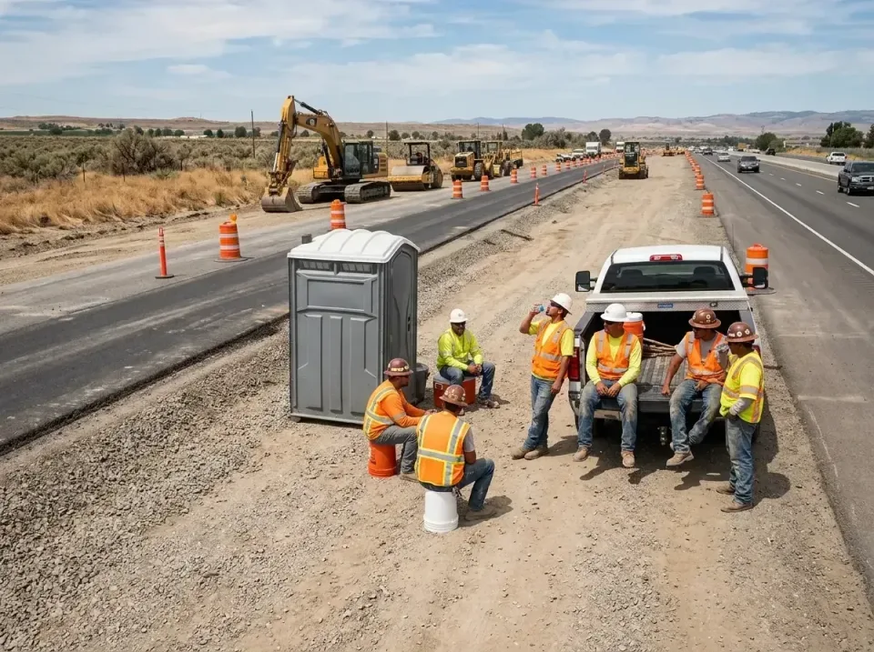 highway-road-construction-crew-007 — frequently asked questions, Porta Potty and Restroom Rentals in Collinsville, VA